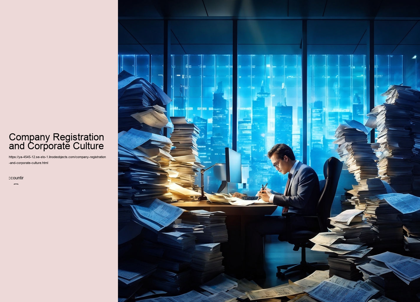 Company Registration and Corporate Culture